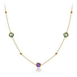 Сотуар из желтого золота с аметистами 54316361