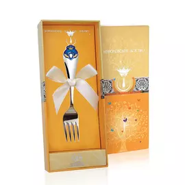 Вилка детская из серебра 694ВЛ05808