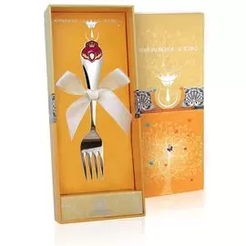 Вилка детская из серебра 695ВЛ05808