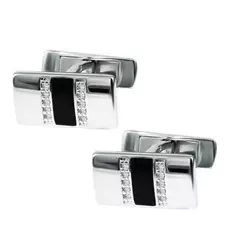 Запонки из серебра 94160019