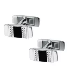 Запонки из серебра 94160034