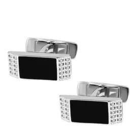 Запонки из серебра 94160039