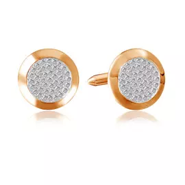 Запонки из золота 009239304