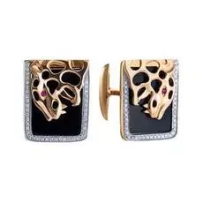 Запонки из золота AAT_4552_RU_OX_YG