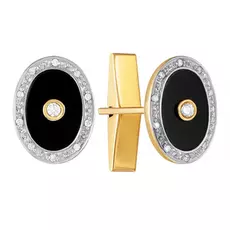 Запонки из золота KM3042CF_BO_OX_YG