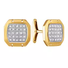 Запонки из золота NA0028CF_D_YG