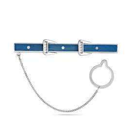 Зажим для галстука из серебра 8-001-8103