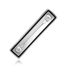 Зажим для лацкана из серебра 01З050169Э