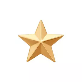 Значок из золота 040045