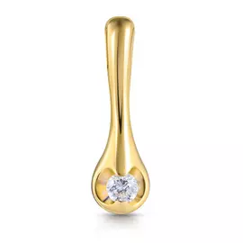 Золотая подвеска с бриллиантом 57319001000