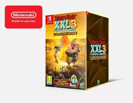 Asterix&amp;Obelix XXL 3 - The Crystal Menhir Коллекционное издание (Nintendo Switch)
