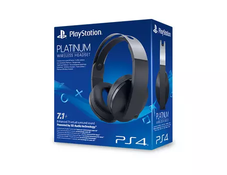 Беспроводная гарнитура для PlayStation 4 Gold Wireless (платина)