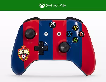 Беспроводной геймпад для Xbox One ЦСКА «Красно-синий»