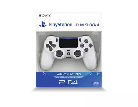 Беспроводной контроллер PlayStation DualShock 4 v2 "белый"