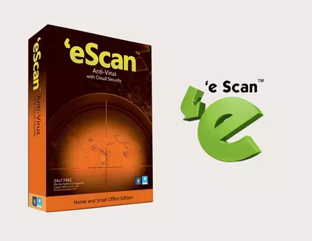 eScan AntiVirus для дома и малого офиса (2 ПК, 1 год) [Цифровая версия] (PC)