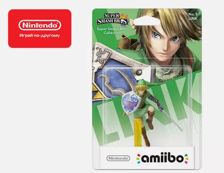 Фигурка amiibo Линк (коллекция Super Smash Bros.)