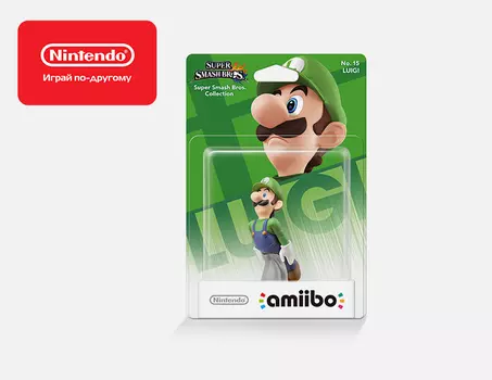 Фигурка amiibo Луиджи (коллекция Super Smash Bros.)
