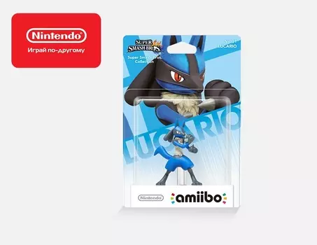 Фигурка amiibo Лукарио (коллекция Super Smash Bros.)
