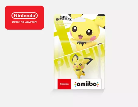 Фигурка amiibo Пичу (коллекция Super Smash Bros.)