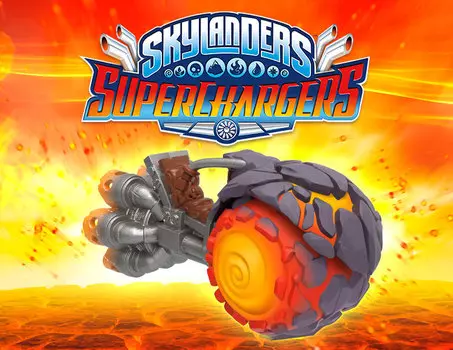 Фигурка Skylanders SuperChargers Машины - BURN CYCLE (стихия Fire)