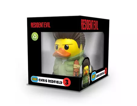 Фигурка-утка Tubbz Resident Evil Chris Redfield (Box)