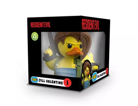 Фигурка-утка Tubbz Resident Evil Jill Valentine (Box)