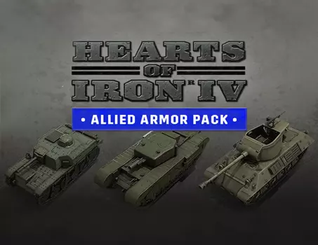 Hearts of Iron IV Allied Armor Pack (PC)