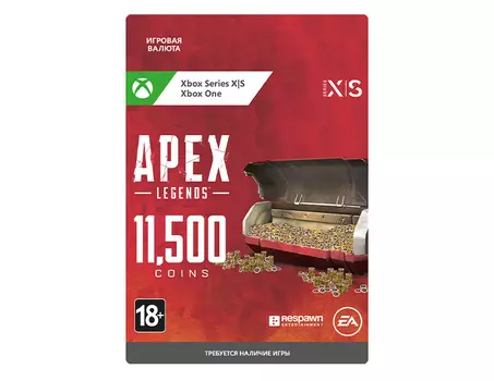 Игровая валюта Apex Legends: 11500 Apex Coin (цифровая версия) (Xbox One + Xbox Series X|S) (RU)