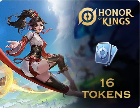 Игровая валюта Honor of Kings 16 Tokens [Цифровая версия] (PC)
