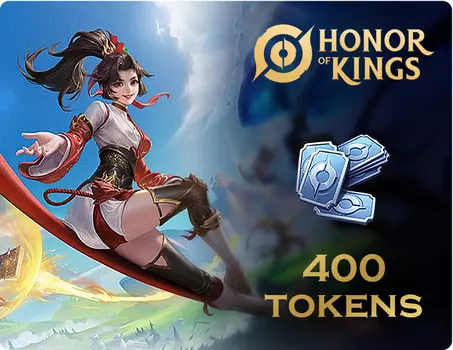 Игровая валюта Honor of Kings 400 Tokens [Цифровая версия] (PC)
