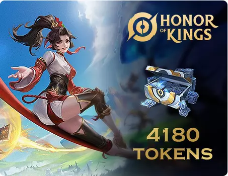 Игровая валюта Honor of Kings 4180 Tokens [Цифровая версия] (PC)