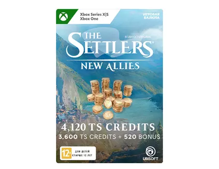 Игровая валюта The Settlers: New Allies: 4120 Credits Pack (цифровая версия) (Xbox One + Xbox Series X|S) (RU)