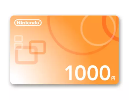 Карта оплаты Nintendo 1000 JPY Japan [Цифровая версия]