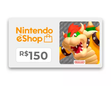 Карта оплаты Nintendo 150 BRL Brazil [Цифровая версия]