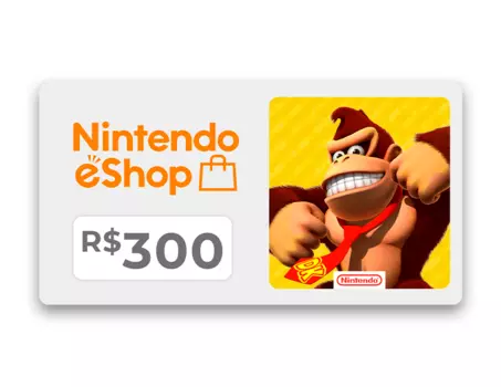 Карта оплаты Nintendo 300 BRL Brazil [Цифровая версия]
