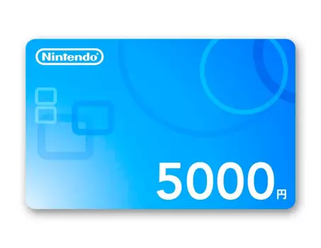 Карта оплаты Nintendo 5000 JPY Japan [Цифровая версия]