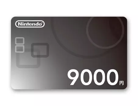 Карта оплаты Nintendo 9000 JPY Japan [Цифровая версия]