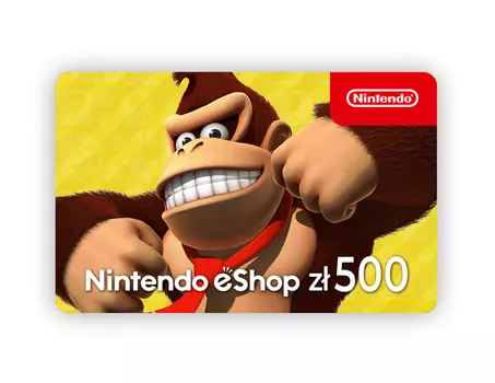 Карта оплаты Nintendo eShop 500 zl Poland [Цифровая версия]