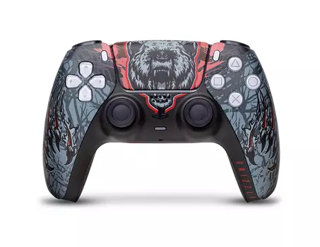 Кастомизированный беспроводной контроллер DualSense 5 "Grizzly"