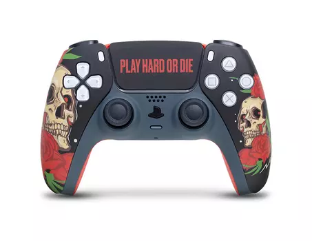 Кастомизированный беспроводной контроллер DualSense 5 "Play Hard"