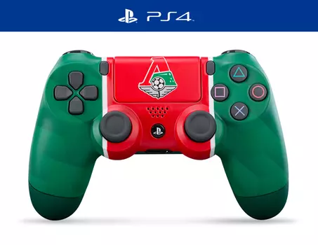 Кастомизированный беспроводной контроллер DualShock 4 "Локомотив. Чемпионский экспресс"