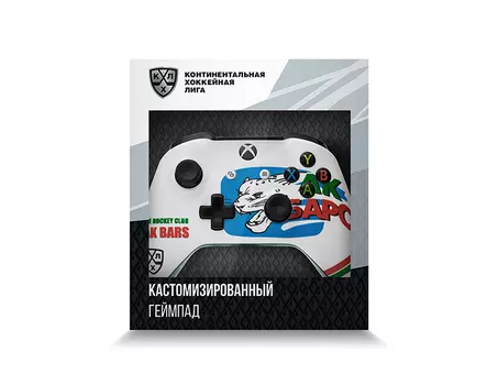 Кастомизированный беспроводной контроллер Xbox One КХЛ "Ак Барс"