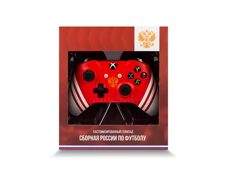 Кастомизированный беспроводной контроллер Xbox One "Сборная России"