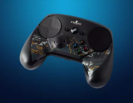 Комплект накладок CSGO Grey Camo для Steam Controller