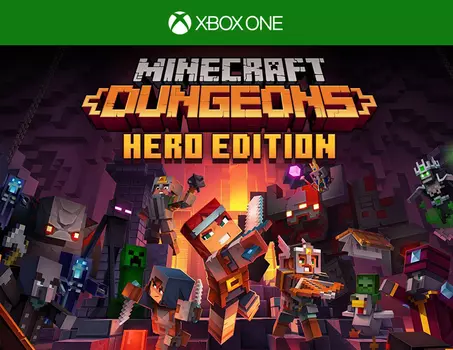 Minecraft Dungeons HERO EDITION (Xbox One)