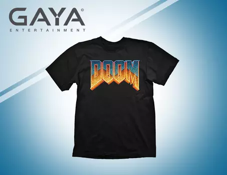 Мужская футболка Doom Logo (Размер XL)