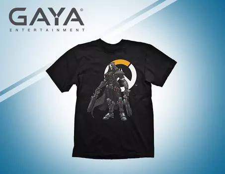 Мужская футболка Overwatch Reaper Logo (Размер XL)