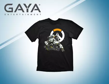 Мужская футболка Overwatch Winston Logo (Размер S)