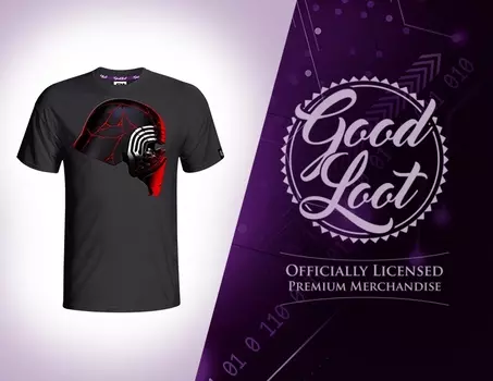 Мужская футболка Star Wars Kylo Ren Helmet (Размер XL)