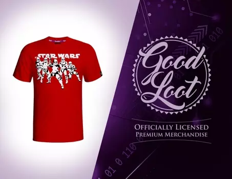 Мужская футболка Star Wars Stormtroopers (Размер L)